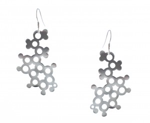 Serotonin Earrings Serotonin Earrings Pair 300x246 Serotonin Earrings shop serotonin shop earrings shop silver serotonin seratonin pretty earrings neurotransmitter molecule jewelry molecule hormone happy gift earrings calm